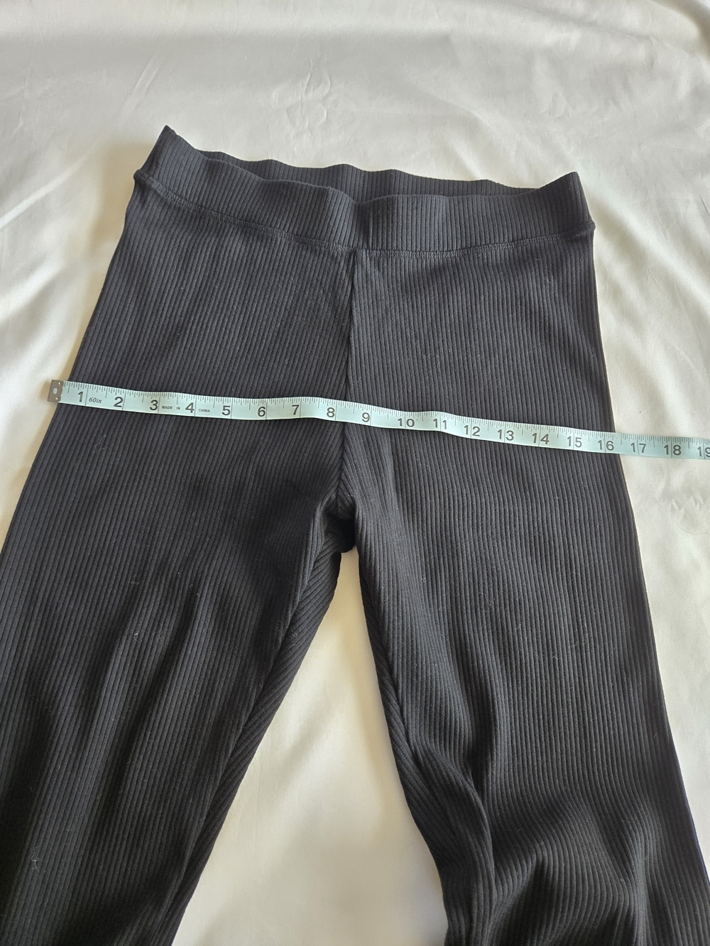 PINK Black Flared Leg Leggings - Picture 2 of 4